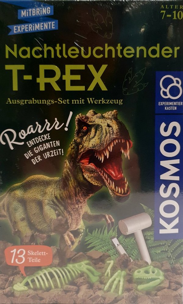 Ausgrabungsset T-Rex nachtleuchtend